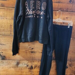 Junior- Black Pajama Set